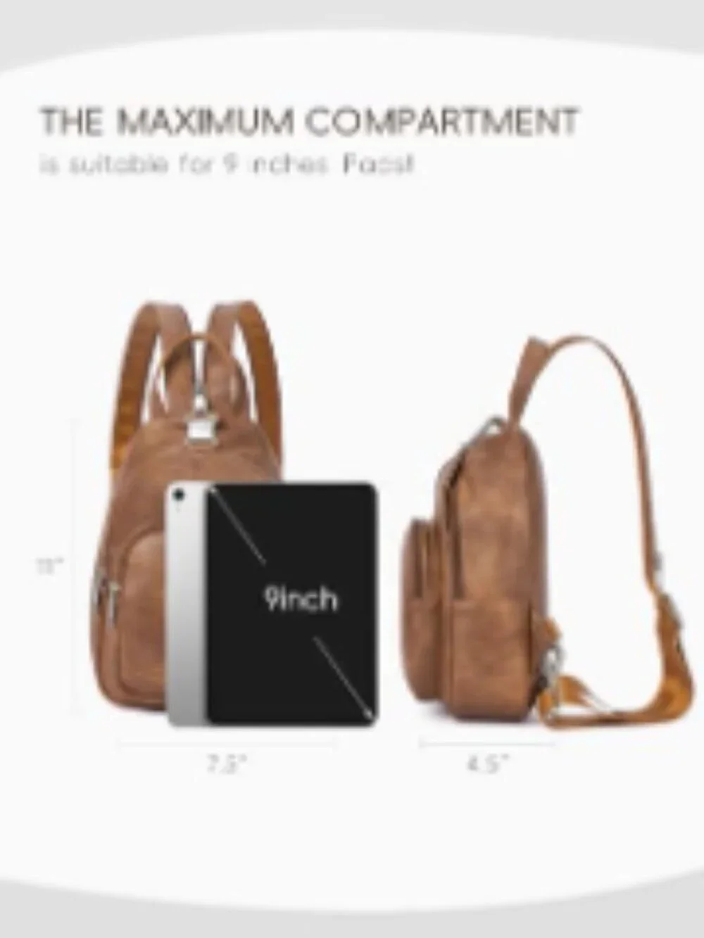N/A sling backpack
